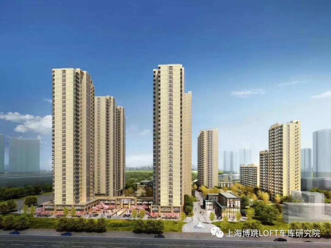 铜梁采用了LOFT车库武汉当代集团春风十里项目现已结构封顶！